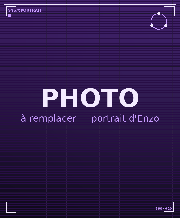 Portrait d'Enzo